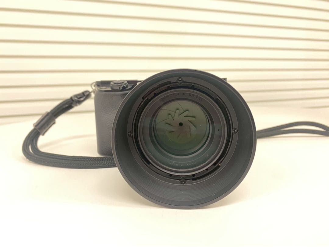 高性能一眼カメラSONY α6000＋SIGMA 56mm F1.4レンズセット