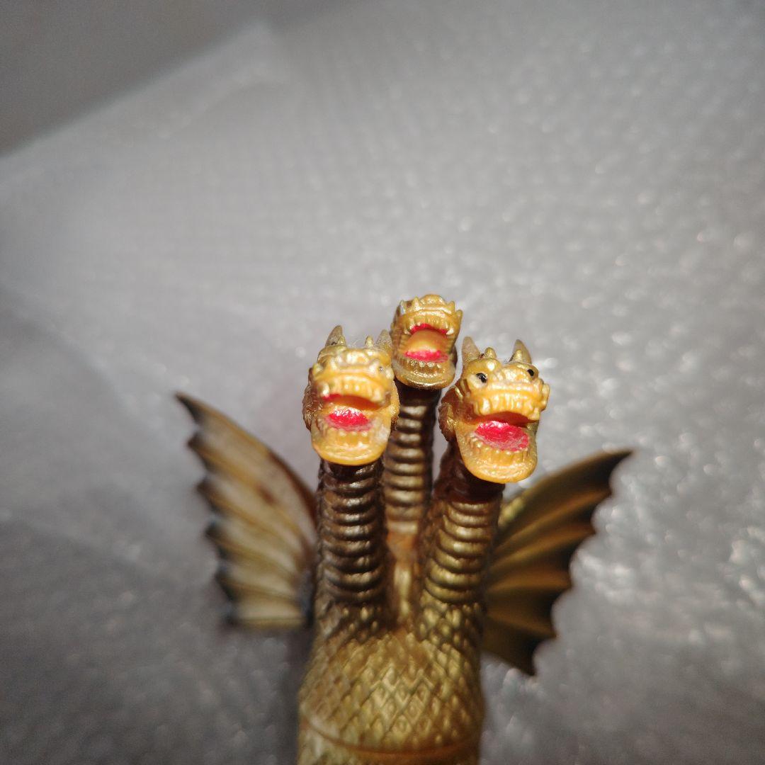ゴジラ　ポピー　キングザウルス　キングギドラ　ソフビ　現状品