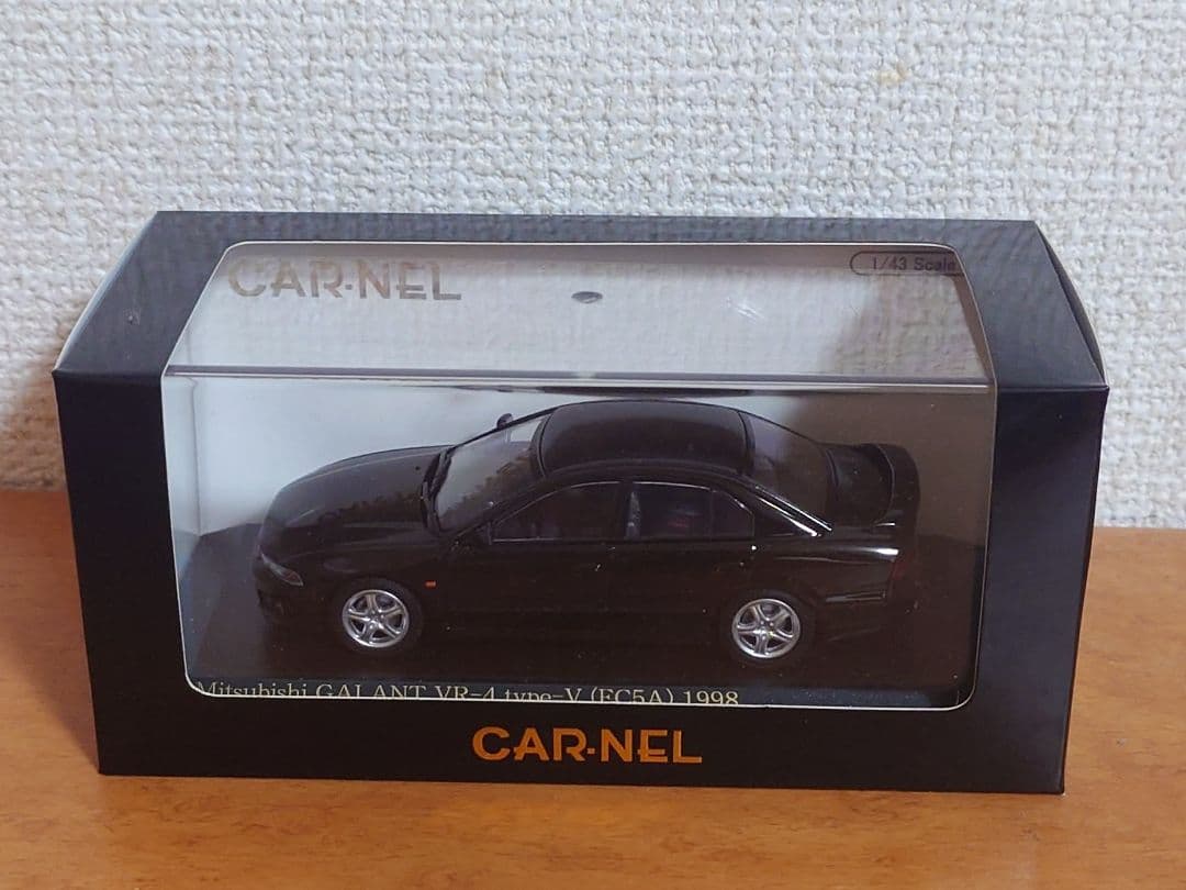 1/43 CAR-NEL 三菱 ギャラン VR-4 type-V EC5A 黒