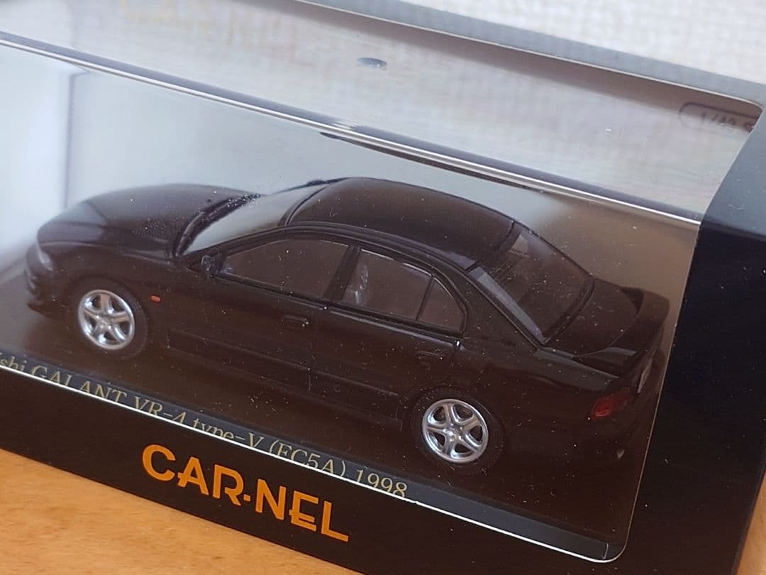 1/43 CAR-NEL 三菱 ギャラン VR-4 type-V EC5A 黒