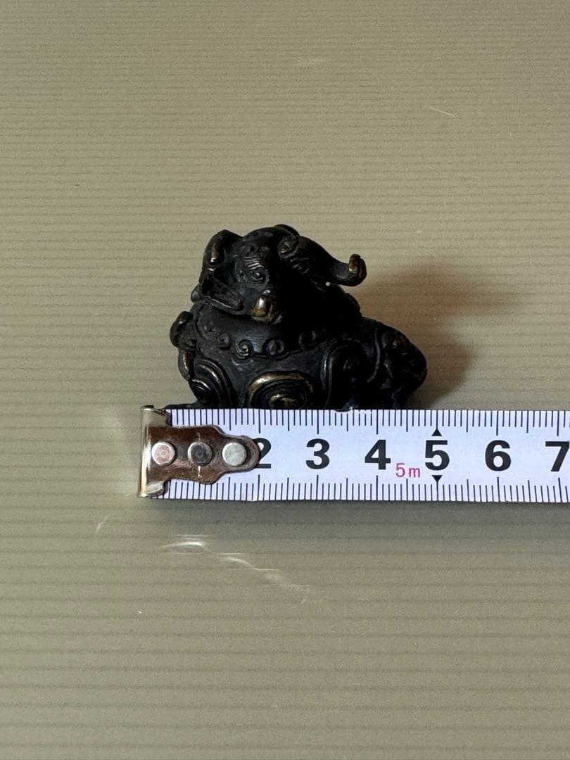 2718 水滴 ブロンズ 獅子 書道