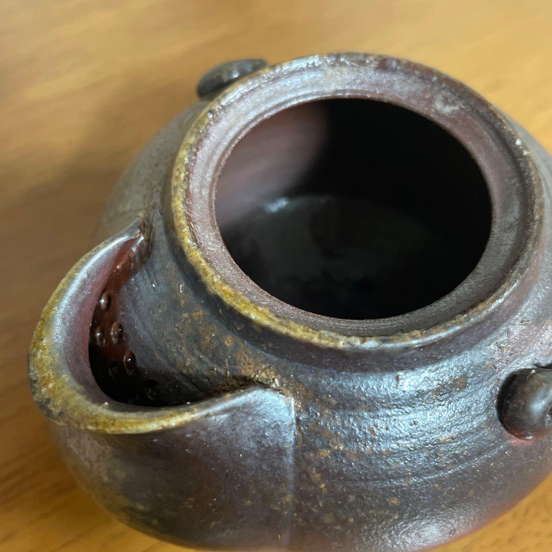 備前焼 宝瓶 竜のつまみ