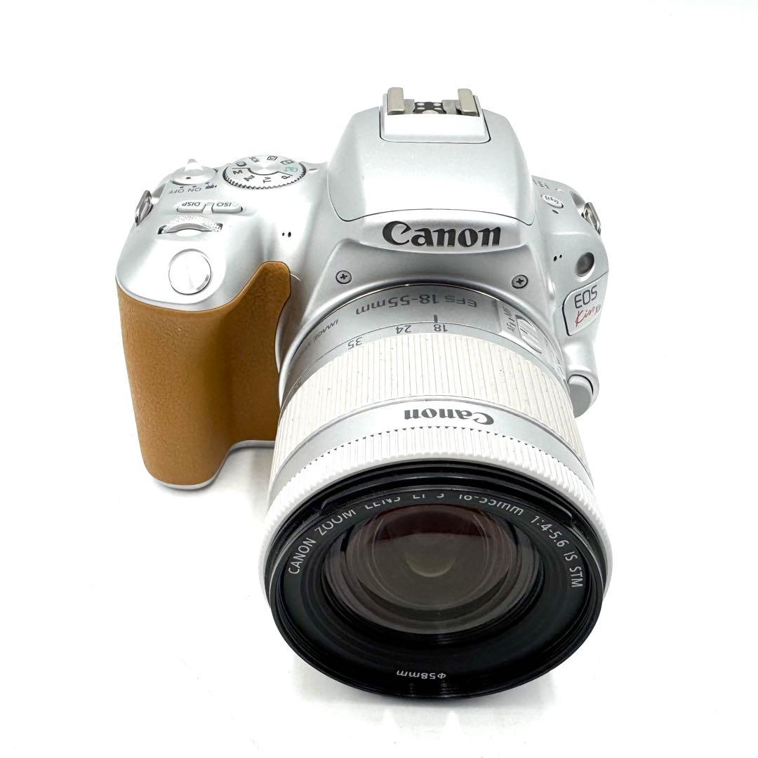 ❁Wi-Fi搭載！❁CANON EOS kiss x9 レンズキット シルバー