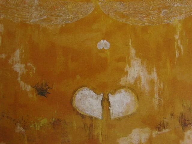 前田正憲、【無題/untitled】、希少な額装用画集より、状態良好、新品額装付