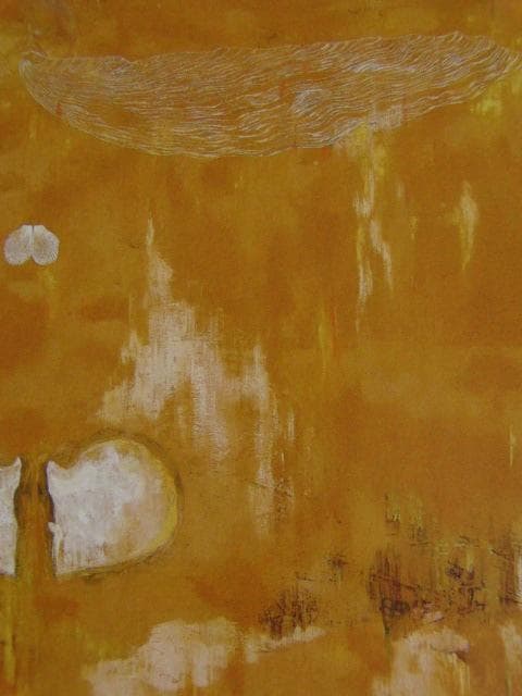 前田正憲、【無題/untitled】、希少な額装用画集より、状態良好、新品額装付