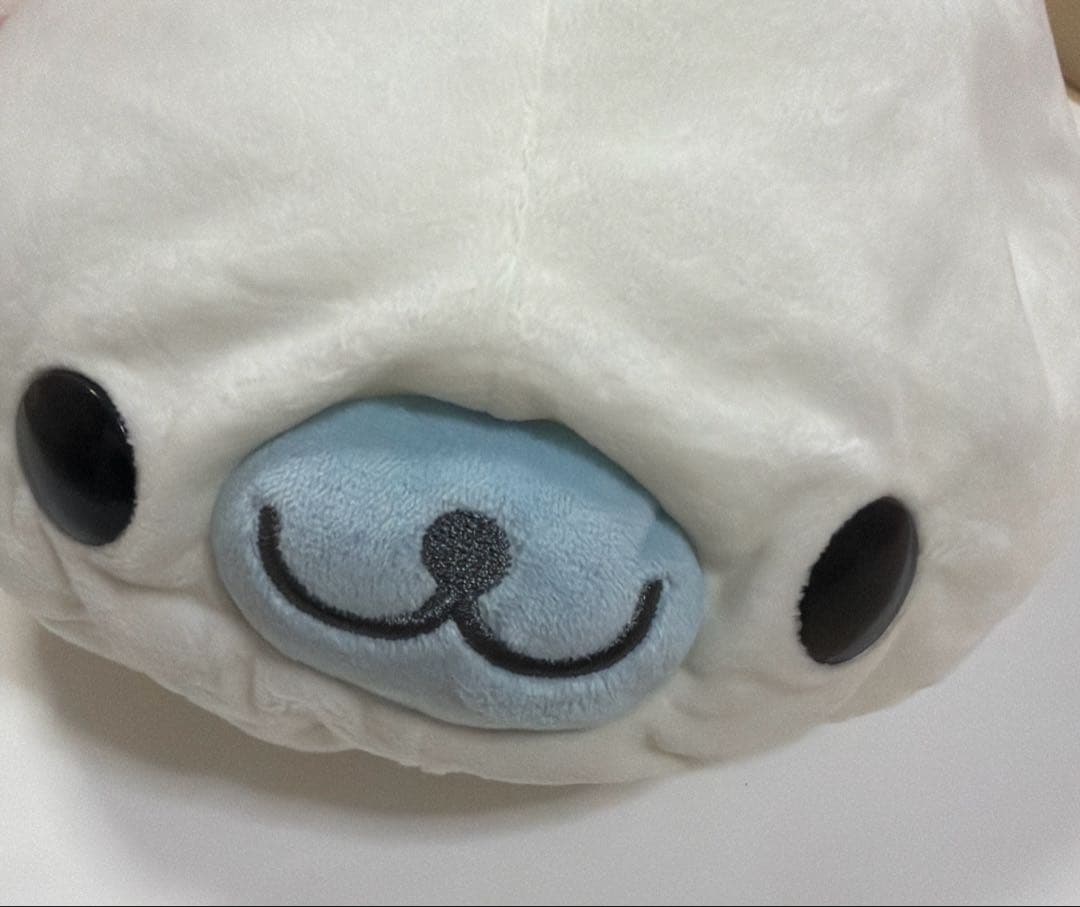 まめゴマ くったりまめゴマ(大) ぬいぐるみ しろゴマ サンエックス タグ付き