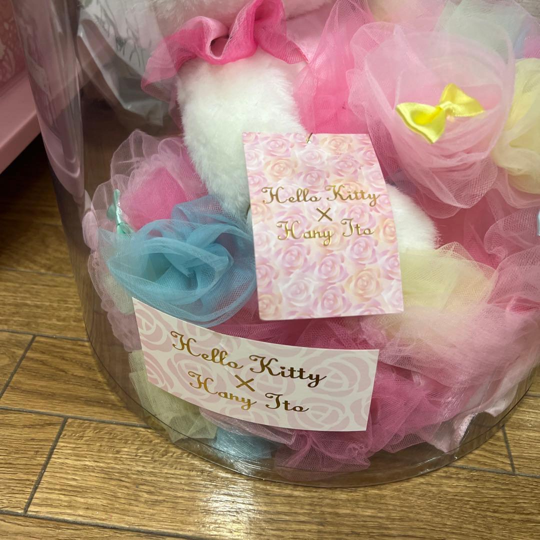 希少⭐︎ハローキティ 伊藤羽仁衣コラボウエディングドールぬいぐるみ