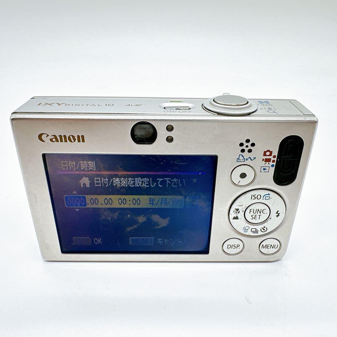 【動作OK】Canon IXY DIGITAL 10 コンデジ オールド