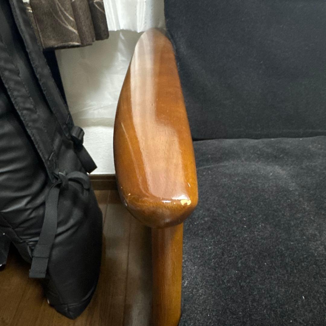 カリモク60 Kチェア　2シーター　専用カバー付き　送料込み