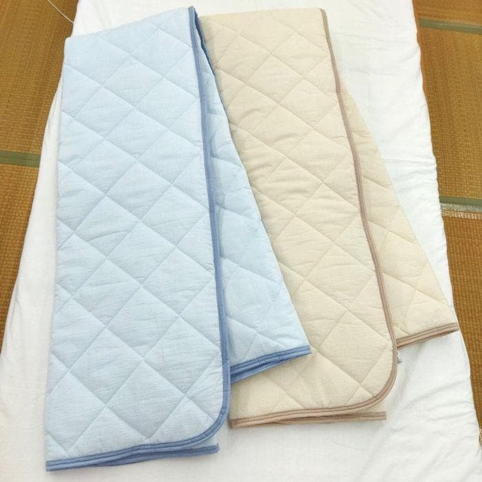 最終処分 ２枚組 西川 夏しじら織り 敷きパッドシーツ 表綿100％ シングル