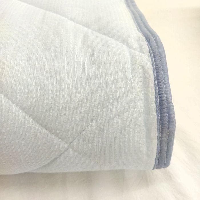 最終処分 ２枚組 西川 夏しじら織り 敷きパッドシーツ 表綿100％ シングル