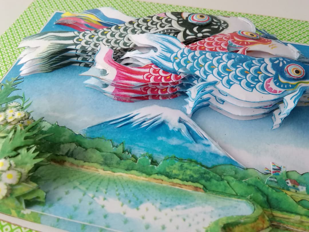 シャドウボックスこいのぼり