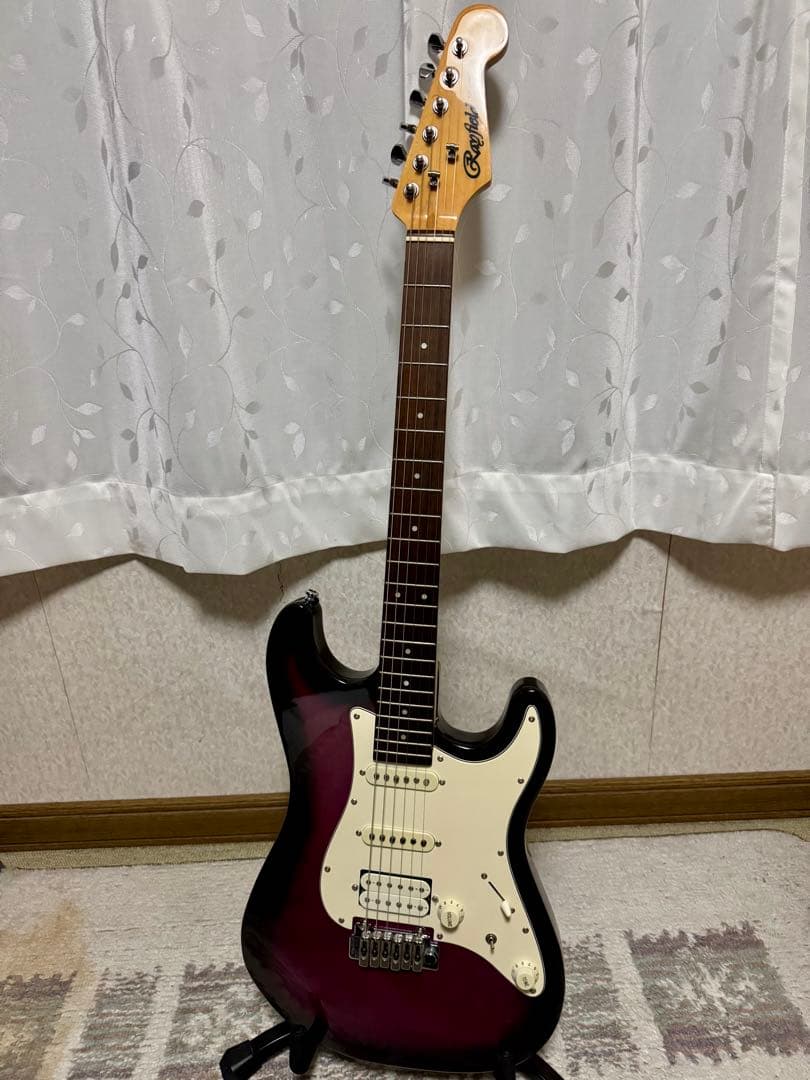 新品弦2セット付き！Rayfield ストラトキャスター タイプ エレキギター