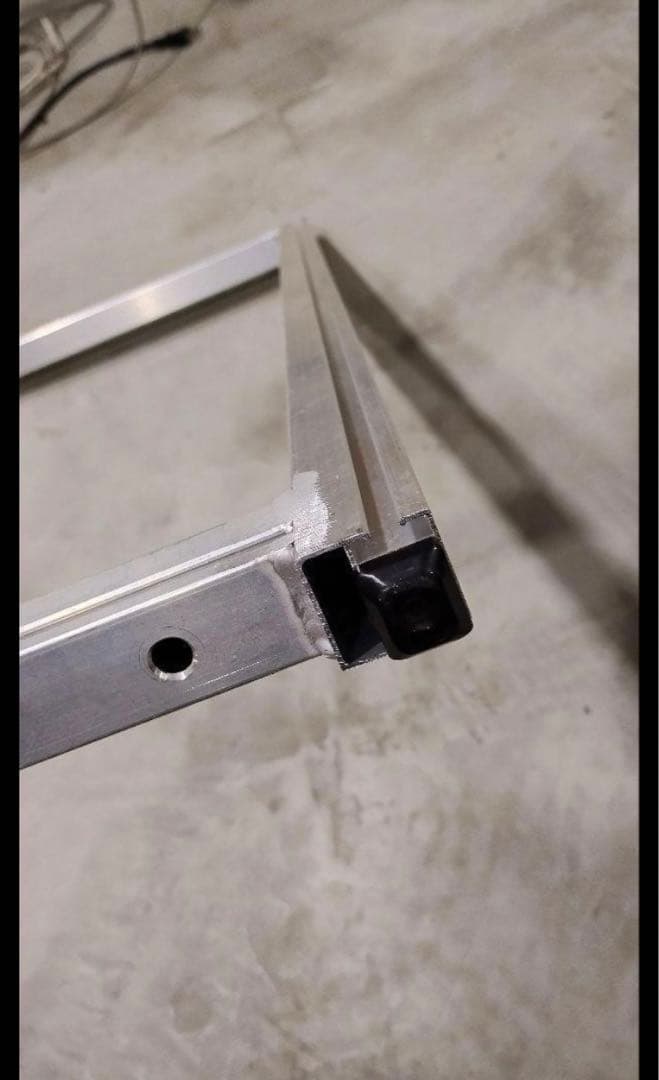 シルクスクリーン アルミ枠 特大 製版 フレーム 足付き 脚付 4点 セット