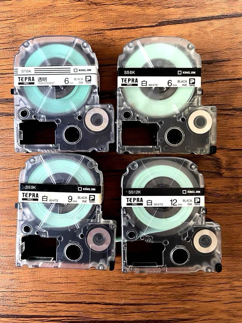 【美品】ラベルライター『テプラ』PRO SR530 テープ4種付き！