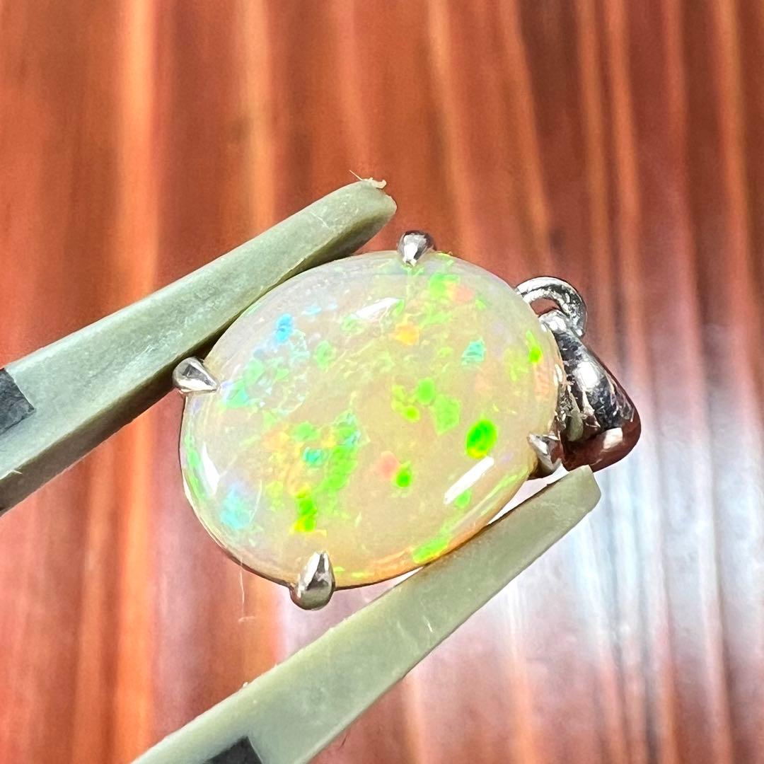 高品質　エチオピアオパール　ネックレス　輝きが綺麗　　ペンダントトップ　　9