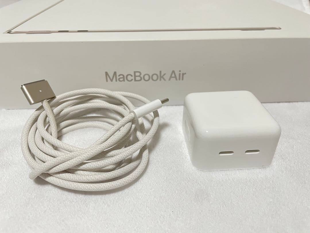 【美品・外箱付】MacBookAir M3 16GB 512GB韓国語キーボード