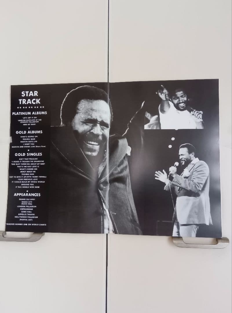 1979/JAPAN‐TOUR/MARVIN‐GAYEのコンサートパンフレット。