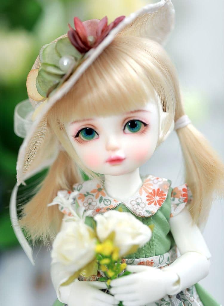 E59 BJD 1/6 ドール本体 Mori 　球体関節人形 ハンドメイド