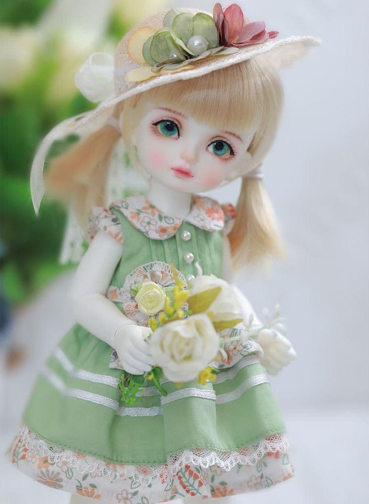 E59 BJD 1/6 ドール本体 Mori 　球体関節人形 ハンドメイド