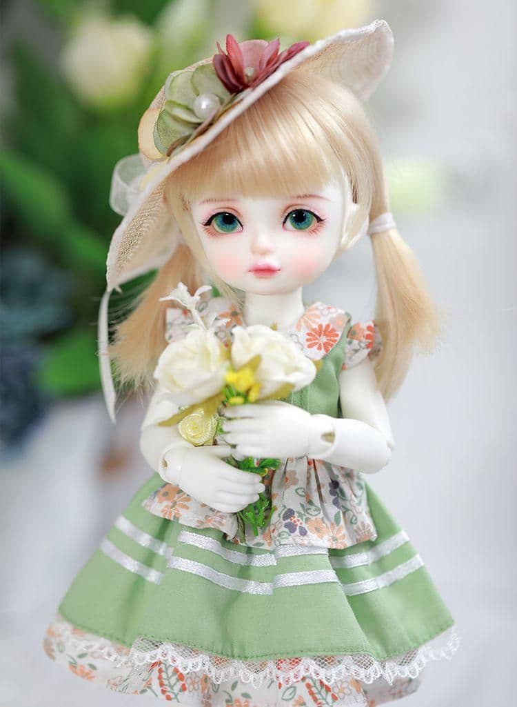 E59 BJD 1/6 ドール本体 Mori 　球体関節人形 ハンドメイド