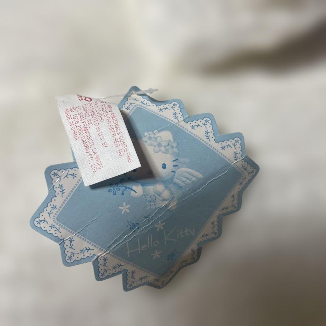 激レア！　タグ付き　天使のキティちゃん　特大ぬいぐるみ　ふわふわの羽