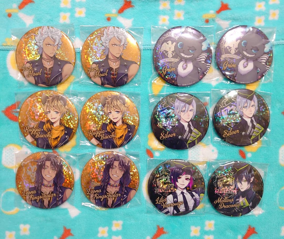 【送料無料】ナムコ限定☆ツイステ 缶バッジ 学園生活 物語のはじまり