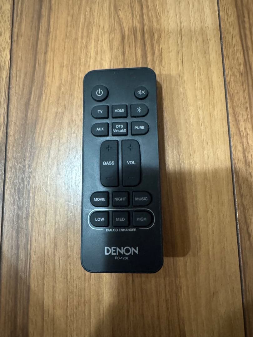 denon DHT-S216 デノン サウンドバー ブラック 2021年製