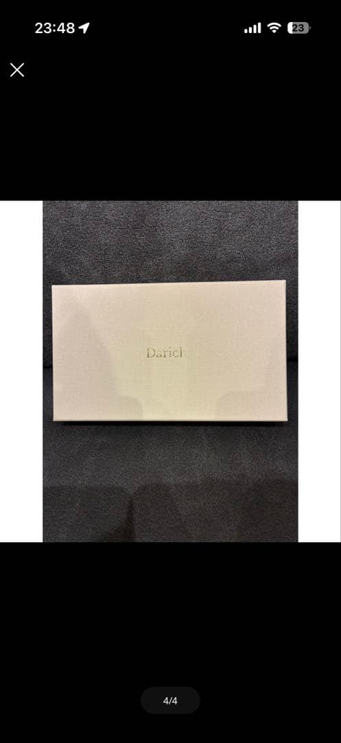 Darich iPhone 15proケースキルティングビジュー　チェーン、箱付