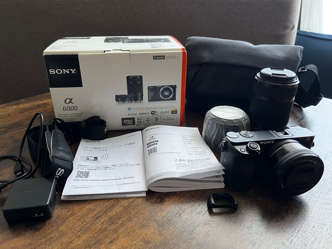 SONY α6000 ミラーレス一眼とレンズセット