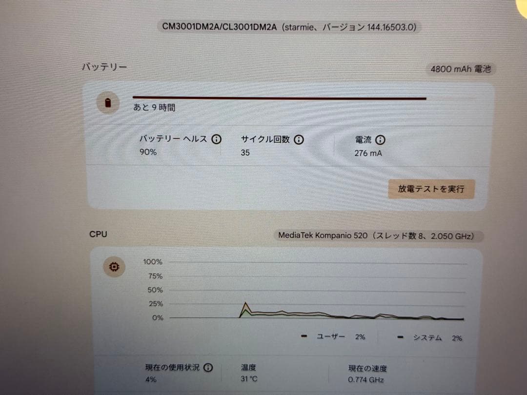 Chromebook CM3001DM2 中古