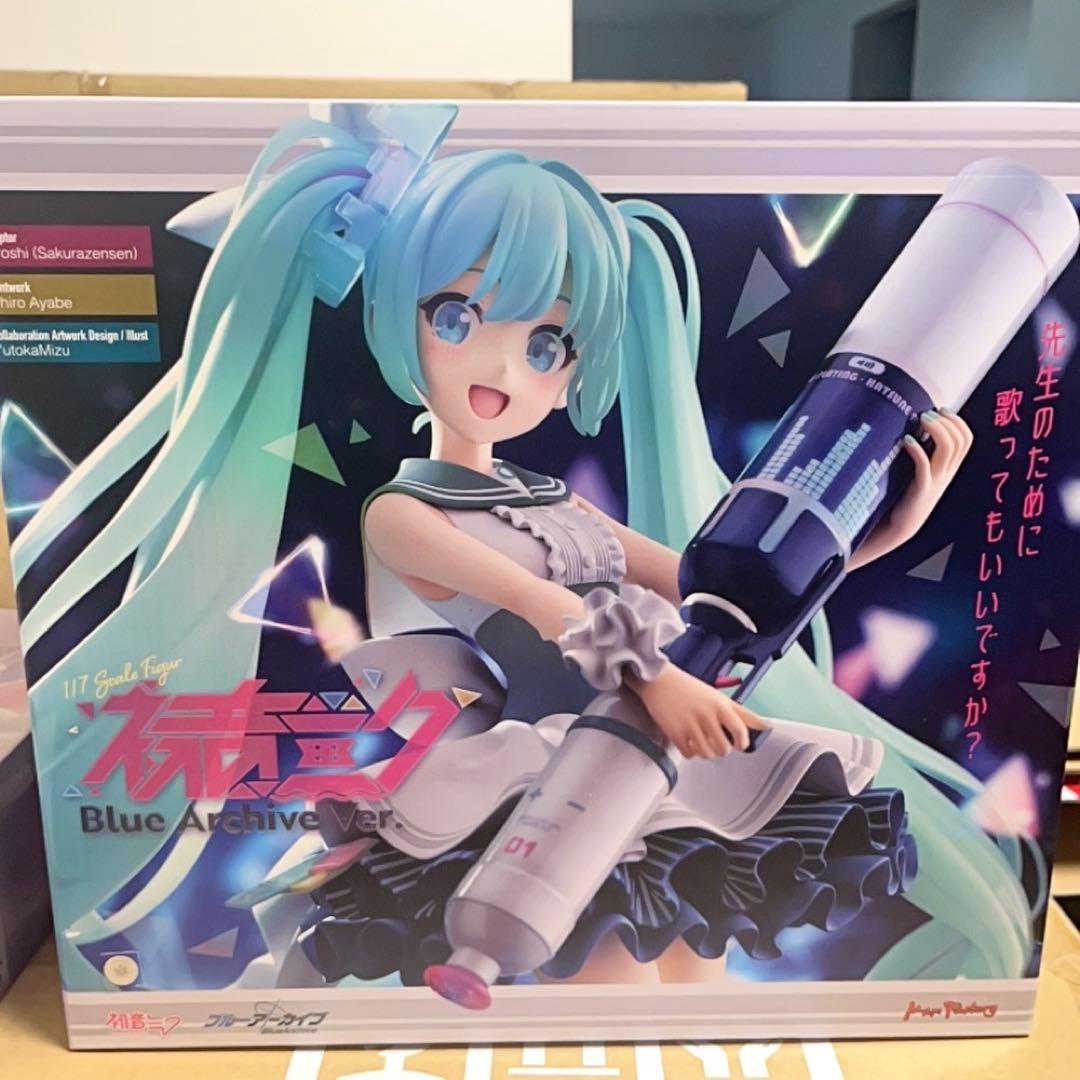 初音ミク ブルーアーカイブver. 1/7スケール　完成品フィギュア　交換対応品