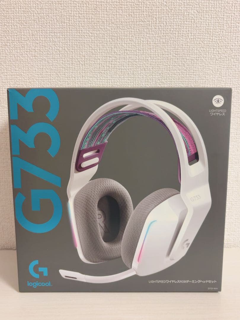 G733 ゲーミングヘッドセット ロジクール ホワイト
