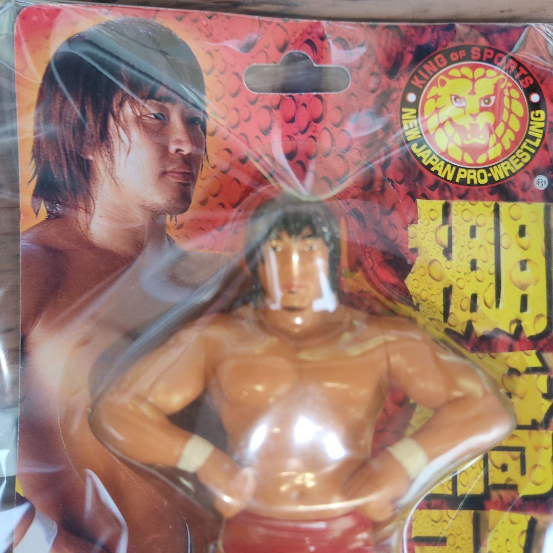 新日本プロレス　ヤングライオン　棚橋弘至サイン入り　#白るまんどのフィギュア