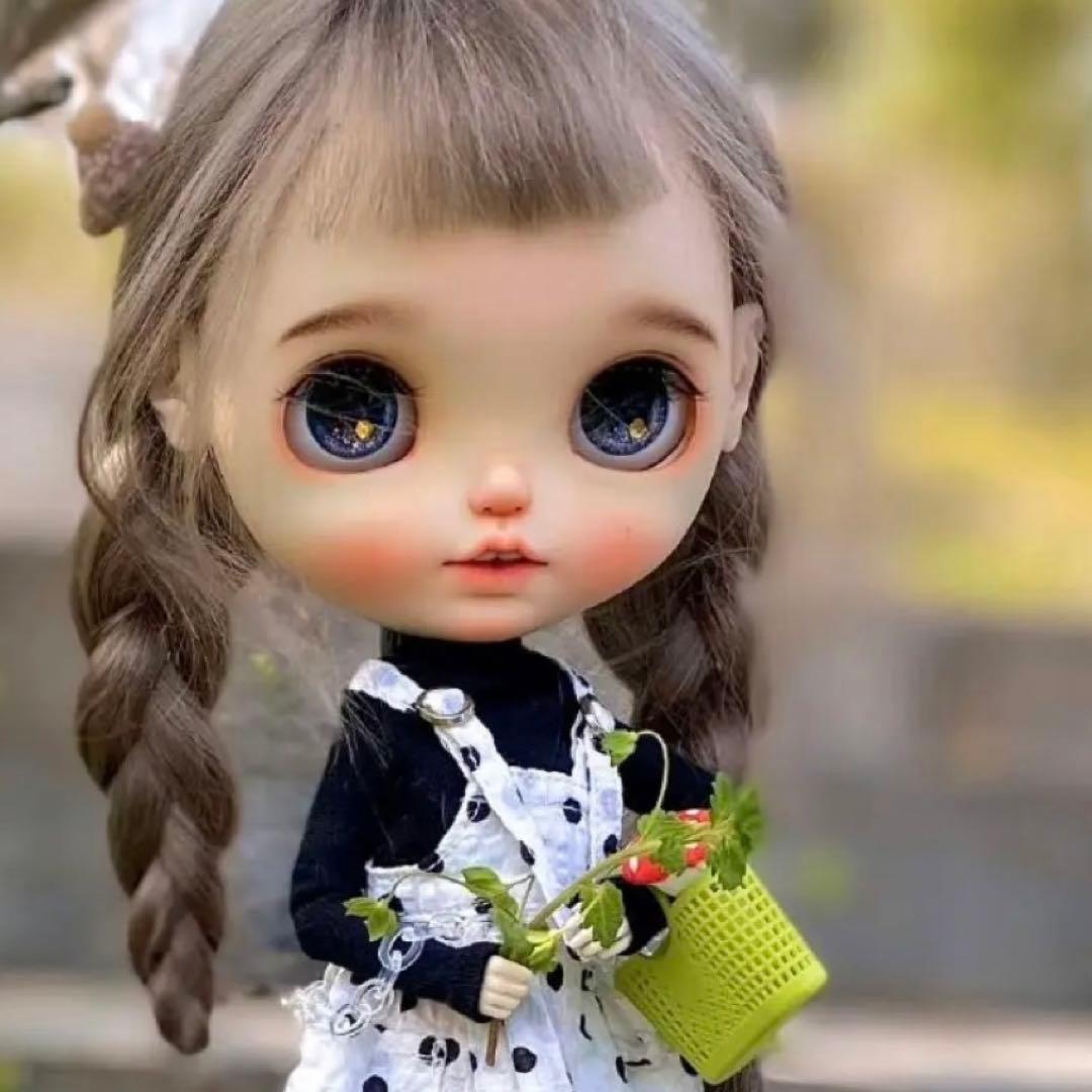 作家様カスタムブライス フルセット かわいい ナチュラルメイク 微笑みっ子