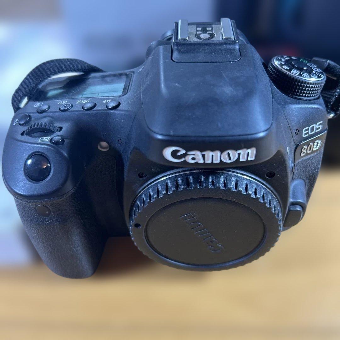 【ジャンク】Canon キヤノンEOS 80D EF-S デジタル一眼レフカメラ