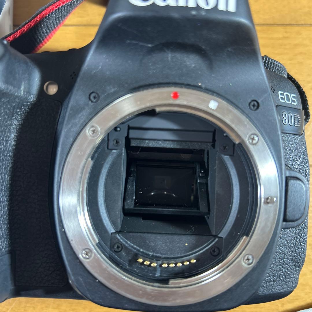 【ジャンク】Canon キヤノンEOS 80D EF-S デジタル一眼レフカメラ