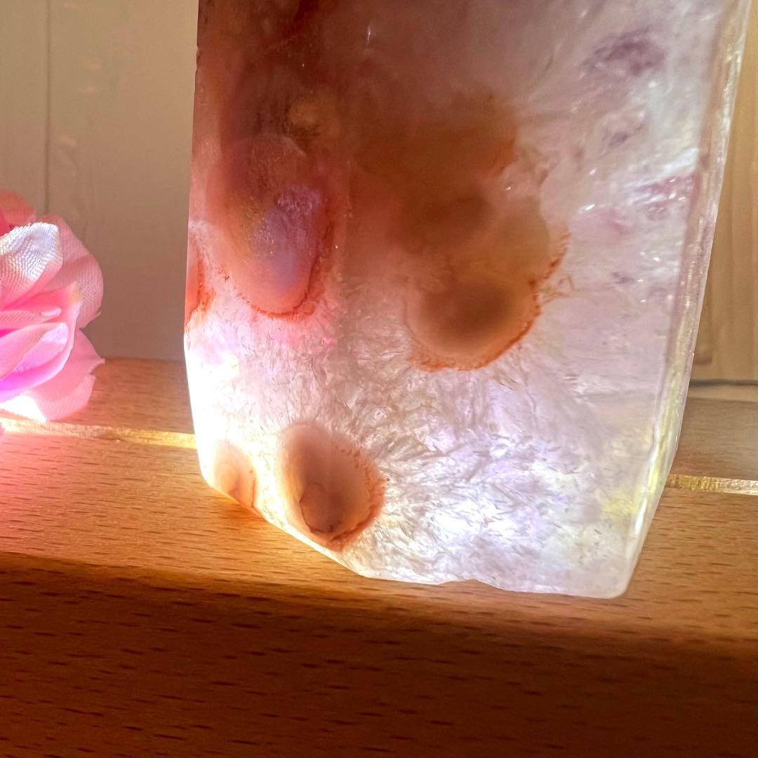 ⑬ピンクアメジスト♥️フラワーアゲート♥️タワー♥️花瑪瑙♥️桜瑪瑙♥️チェリーブロッサム