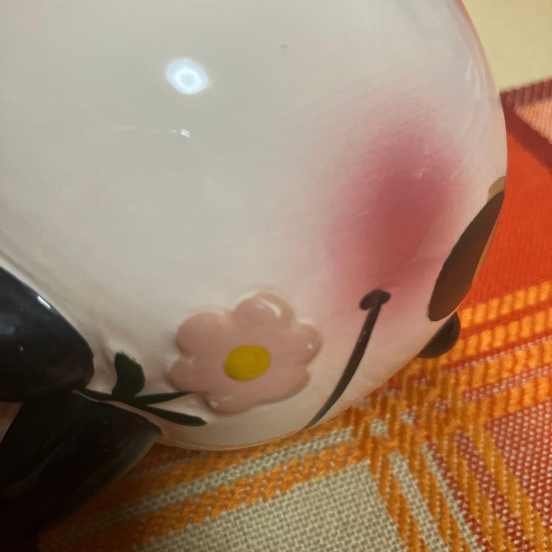 昭和レトロ　内藤ルネ　パンダさん　貯金箱