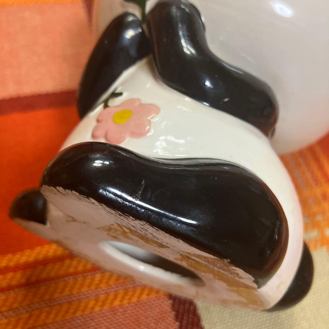 昭和レトロ　内藤ルネ　パンダさん　貯金箱