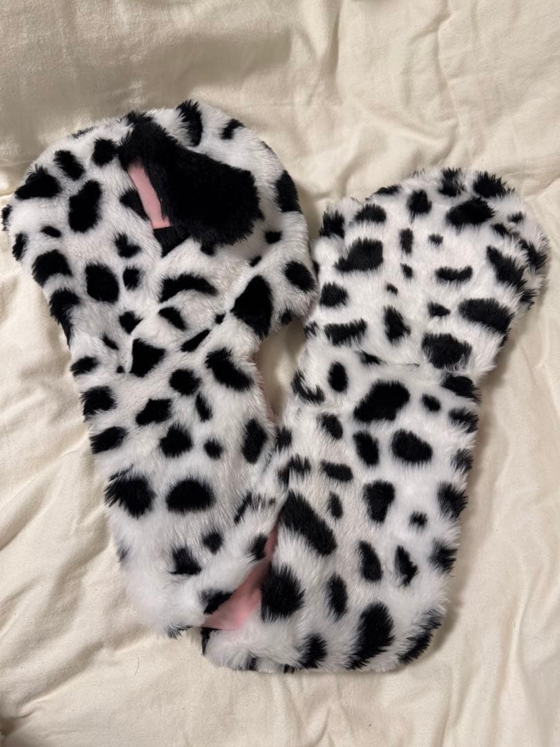 ディズニー 101匹わんちゃん ダルメシアン ファンキャップ マフラー