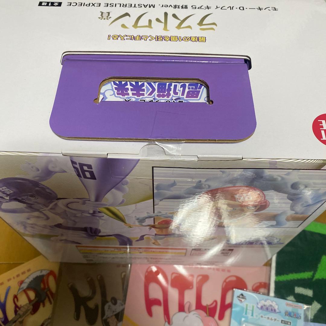 ワンピース一番くじ　思い描く未来　ラストワン賞　ルフィ　おまけ付き