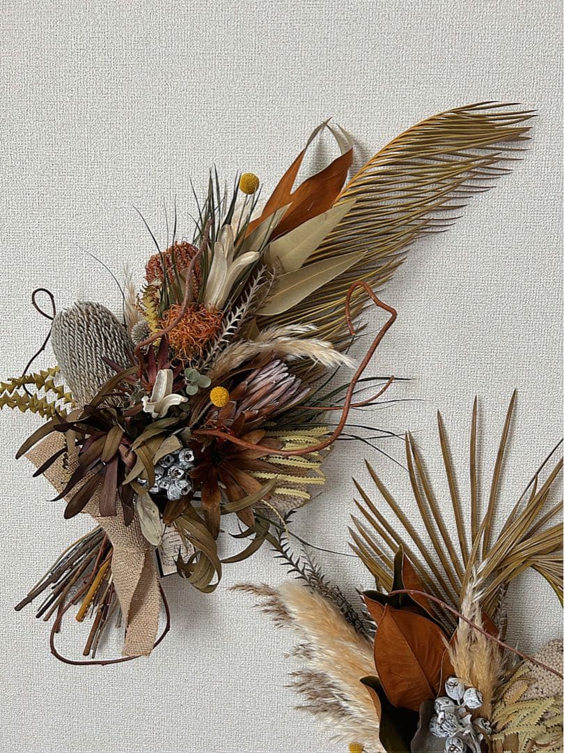 蘇轍とバンクシアのボタニカルスワッグ♡