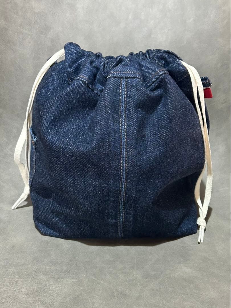 デニム巾着