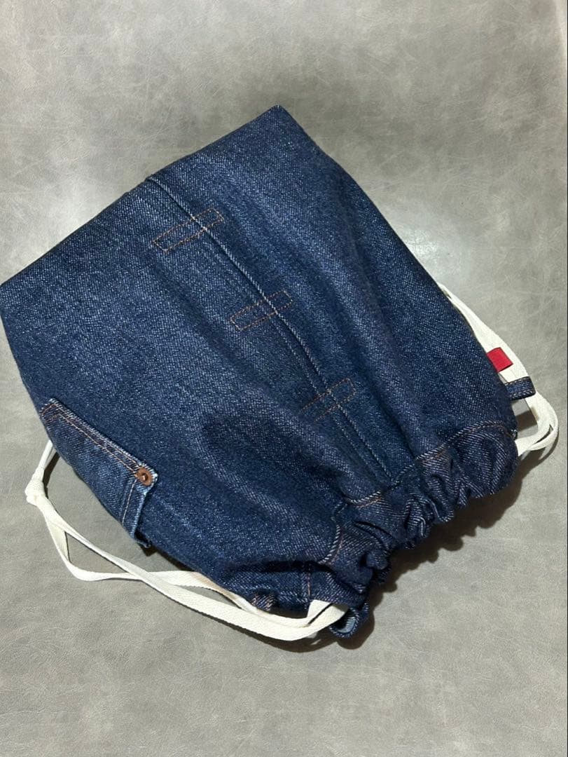 デニム巾着