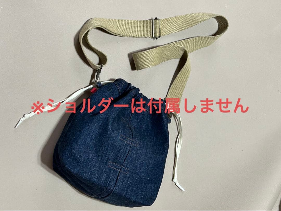 デニム巾着