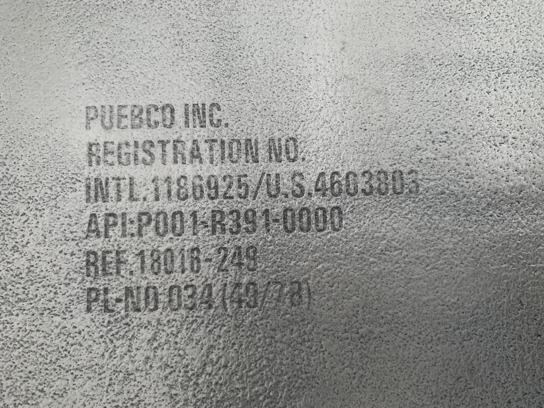 【廃盤品】PUEBCO ALUMINIUM TRAY アルミニウムトレイ ／ L