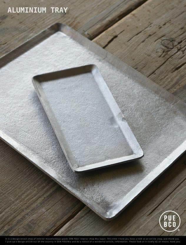 【廃盤品】PUEBCO ALUMINIUM TRAY アルミニウムトレイ ／ L
