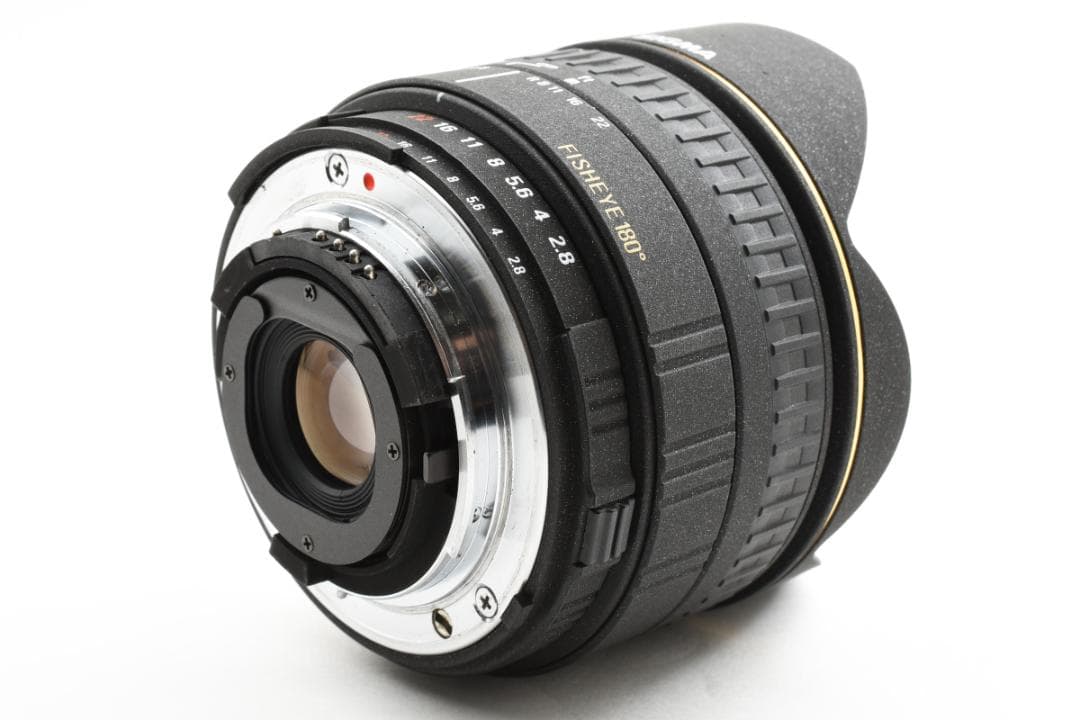 【美品】sigma fisheye 15mm f/2.8 d ex nikon用