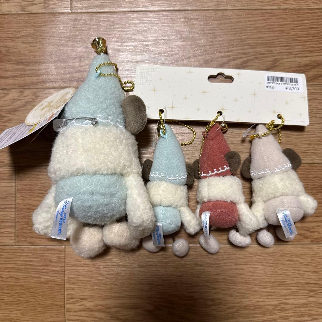 東京ディズニーリゾート　リルリンリン　ぬいぐるみ（水色）＋ぬいぐるみチャーム